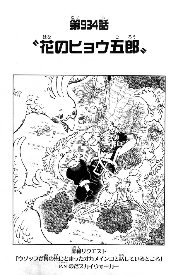 Chapitre 934 Infobox