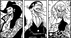 SBS 95 Chapitre 960 Mihawk Crocodile Doflamingo