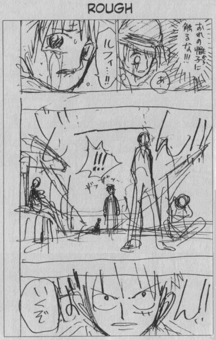 Croquis #2 - Chapitre 88 & Page 148