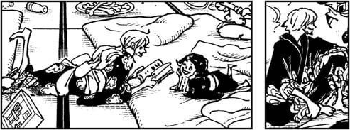 SBS105 Nami, Toko et Sanji